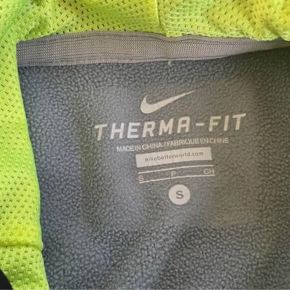 Nike All Time Fleece Script Therma Fit Hoodie Women’s Sz Small S - Picture 3 of 3